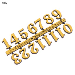 ตัวเลขอาหรับ สําหรับซ่อมแซมนาฬิกา DIY 1 ชุด
