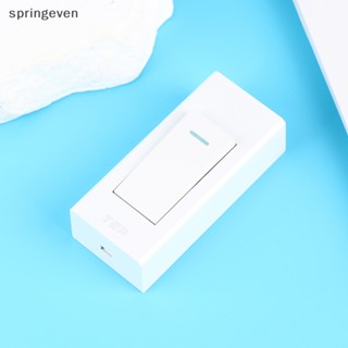 [springeven] ใหม่ พร้อมส่ง สวิตช์ไฟติดผนัง เปิด ปิด 1 แก๊ง 2 ทาง 1 ชิ้น