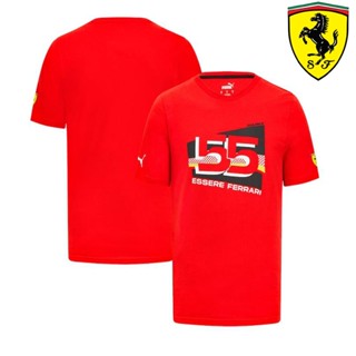 ใหม่ล่าสุด เสื้อกีฬาแขนสั้น ลายทีมแข่งรถ F1 Scuderia Ferrari F1 เหมาะกับฤดูร้อน สําหรับผู้ชาย และผู้หญิง 2023