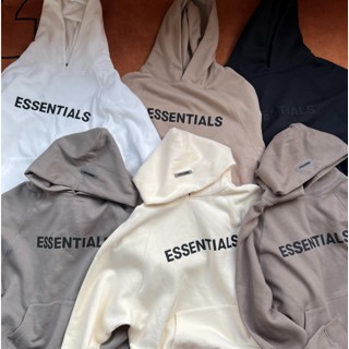 พร้อมส่ง ❤❤ Fear OF GODESSENTIALS (เสื้อกันหนาว มีฮู้ด ด้ายคู่ หมอก แจ๊กเก็ตลําลอง สําหรับทุกเพศ