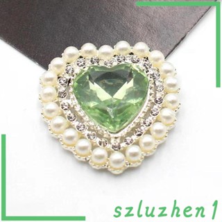 [Szluzhen1] จี้พลอยเทียมอัลลอย สําหรับทําเครื่องประดับ กิ๊บติดผม DIY 10 ชิ้น