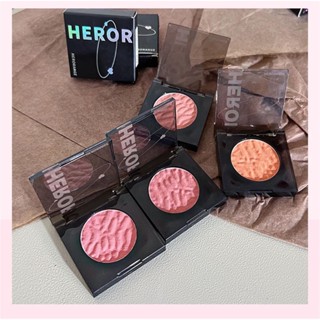 บลัชออนพาเลทครีมแต่งหน้า 5 สี ผงแร่พีช สีม่วง ติดทนนาน แก้มธรรมชาติ ทินท์กันน้ํา บลัชออนเครื่องสําอาง