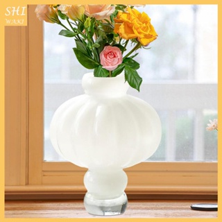 [Shiwaki] แจกันดอกไม้ ทรงโคมไฟ แจกันดอกไม้ แจกันจัดดอกไม้ แจกันตกแต่ง สําหรับห้องนอน สํานักงาน ตกแต่งบ้าน