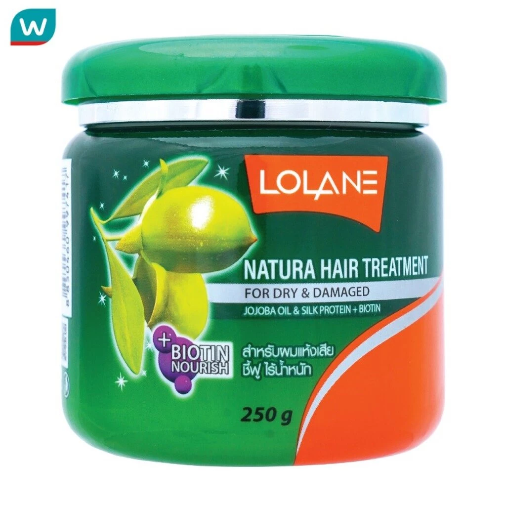 Natura เนทูร่า แฮร์ ทรีทเมันท์ ฟอร์ ตราย แอนด์ ดาเมจ 250 กรัม สูตรผมแห้งเสีย