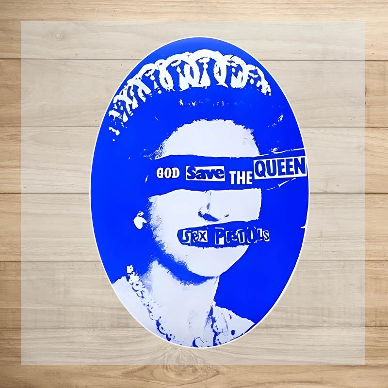 แผ่นรีดติดเสื้อ ลายโลโก้วงร็อค สไตล์พังก์ DIY สําหรับตกแต่งเสื้อผ้า - รูปที่ 5