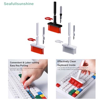 Seaf&gt; 5 in 1 ชุดแปรงทําความสะอาดแป้นพิมพ์ หูฟังบลูทูธ สําหรับ Airpods Pro 1 2 3