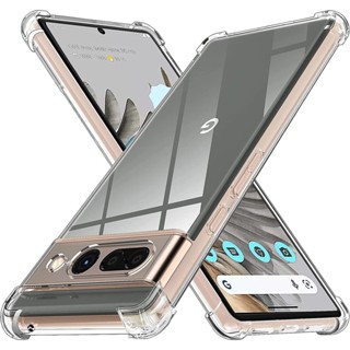 Transparent Phone Case For Google Pixel 7A 5G TPU Bumper Back Cover Gogle Pixle 7 6 Pro 6A Pixel7A Clear Thin Shockproof Cover