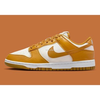 Nike Dunk Low Next Nature Natural Yellow Classic Combo All Skate รองเท้าลําลอง สําหรับผู้ชาย DN1431-001