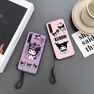 เคสป้องกันโทรศัพท์มือถือ ลายการ์ตูนคุโรมิน่ารัก สําหรับ Motorola Moto One Macro