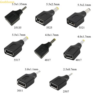 Godd ซ็อกเก็ตแจ็คเชื่อมต่อ DC ตัวผู้ 3 0x1 1 3 5x1 35 4 0x1 7 5 5x2 1 5 5x2 5 มม. เป็น USB