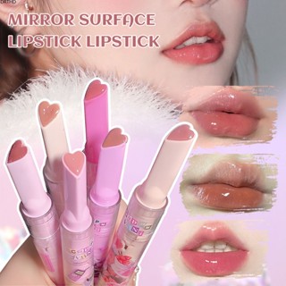 [พร้อมส่ง] Milk Tea Color Watermelon Color Solid ลิปกลอส Dudu Lip Mirror ลิปสติก ลิปสติกแบบดินสอ