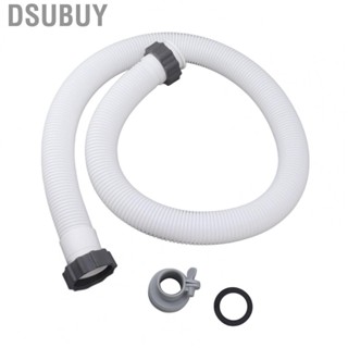 Dsubuy 1.5in Diam 59in Long Accesso Pool Pump Replace Hose Filter Includes