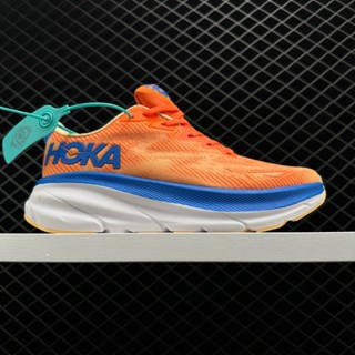 Hoka ONE ONE Clifton 9 รองเท้าผ้าใบลําลอง พื้นหนา เบาพิเศษ ระบายอากาศ สําหรับผู้ชาย ผู้หญิง เหมาะกับการวิ่ง ไซซ์ 36-45 C417