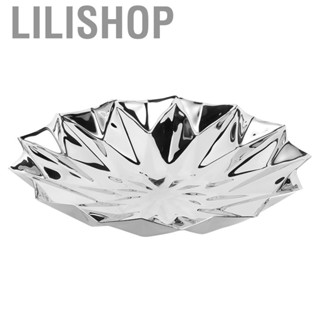 Lilishop Fruit Tray  Practical Wear‑Resistant Large  Stainless Steel For