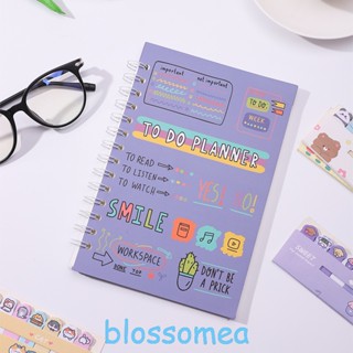 Blossomea สมุดโน้ต แพลนเนอร์ แพลนเนอร์ ไม่มีวันที่ ขนาด A5