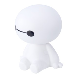 Baymax หุ่นยนต์เขย่าหัวตุ๊กตา ตกแต่งภายในรถยนต์ พลาสติก น่ารัก อุปกรณ์ตกแต่งอัตโนมัติ