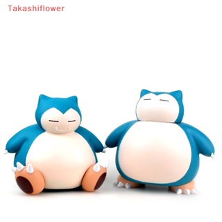 (Takashiflower) กระปุกออมสิน รูป Pokemon Snorlax 2 ตําแหน่ง