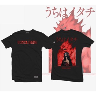 ใหม่ ฤดูร้อน อะนิเมะ Naruto T เสื้อ Itachi Susanoo เสื้อยืดผ้าฝ้ายลำลอง cod