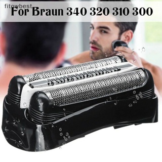 Fbth หัวฟอยล์โกนหนวด แบบเปลี่ยน สําหรับ Braun 32B 32S 21B Series 3 310S 320S 340S 3010S QDD