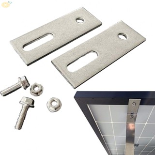 【VARSTR】Adapters Solar Pv Plate Stainless Steel Alternative Energy Supplies Mounts