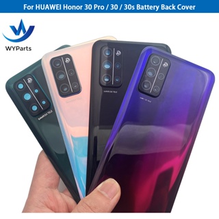 เคสแบตเตอรี่ด้านหลัง พร้อมเลนส์กระจก แบบเปลี่ยน สําหรับ HUAWEI Honor 30 Pro Honor 30 Honor 30s