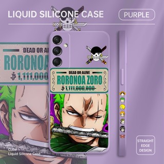 เคสโทรศัพท์มือถือ ซิลิโคนนิ่ม กันรอยกล้อง ลายการ์ตูน Zoro สําหรับ Samsung M53 M62 Note 10 Plus Note 10 Lite Note 20 Ultra