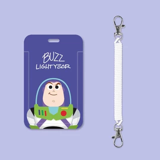 【ใหม่】เคสแข็ง พร้อมสายคล้อง สําหรับเก็บบัตรพนักงาน บัตรอาหารนักเรียน