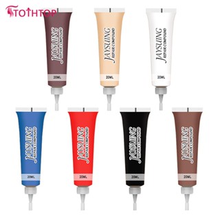 Advanced Leather Repair Gel Car Seat Home Leather Complementary Color Repair Paste 20ml [ด้านบน]