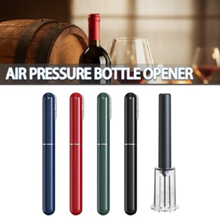 New Wine Bottle Opener Pen-Shaped Cork Remover Air Pump Pressure Cutter