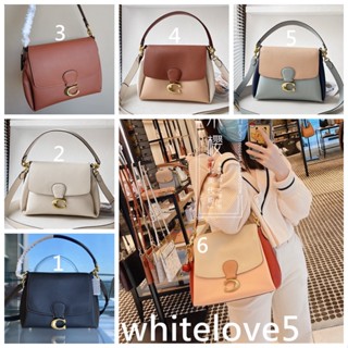 May Shoulder Bag 3954 4613 แท้ ผู้หญิง หนังแท้ กระเป๋าสะพายข้าง COAC H กระเป๋าถือ