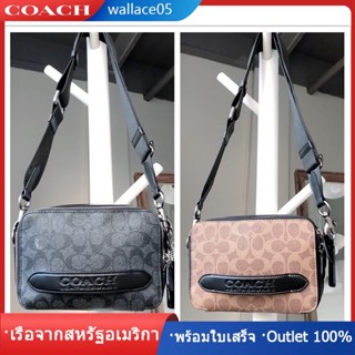 Charter Crossbody C2610 กระเป๋ากล้องพกพามินิมอล coac h กระเป๋าสะพายข้างผู้ชาย