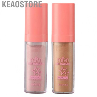 Keaostore Glitter  Highlighter High Gloss Long Lasting Portable Body Highlig