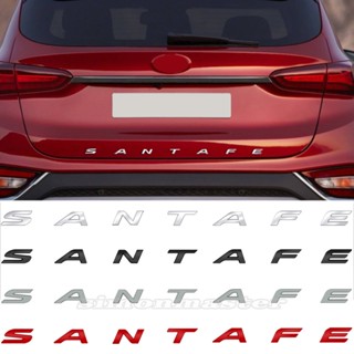 สติกเกอร์ตราสัญลักษณ์ ติดฝากระโปรงหน้า และหลังรถยนต์ สําหรับ Hyundai SantaFe 1 ชิ้น