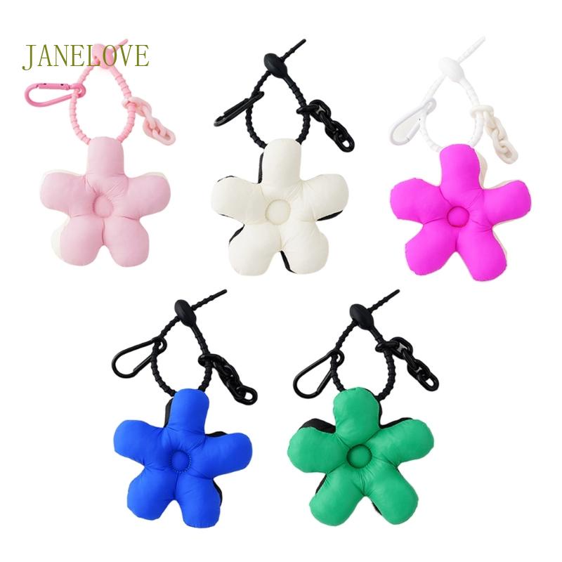 Jlove พวงกุญแจแฟชั่น จี้ดอกไม้ สีดํา สีเขียว เครื่องประดับ สําหรับผู้ชาย คู่รัก
