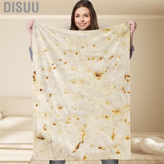 Disuu Square Funny Throw  Burritos Wrap Gag Gift for Home Sofa Office Hotel Travel