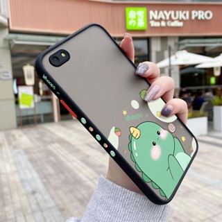 สําหรับ OPPO A77 F3 F3 Plus เคสการ์ตูน ไดโนเสาร์น้อยน่ารัก กันกระแทก เคสโทรศัพท์แข็ง ขอบลาย ซิลิโคนนิ่ม เคสป้องกัน