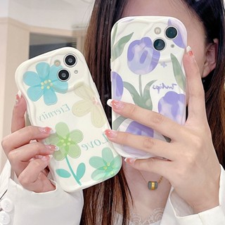 เคสโทรศัพท์มือถือแบบนิ่ม กันกระแทก ลายดอกทิวลิป สําหรับ Infinix Note 30 4G 5G 12 G96 Pro Hot 30i 30 20 12 9 Play 20i Smart 7