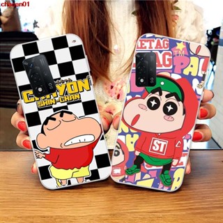 เคสโทรศัพท์มือถือนิ่ม ลายการ์ตูนชินจัง สําหรับ Realme V13 Q3i 8 Narzo 30 C21Y C25Y GT Neo2 50A 50i 2 Pro 02