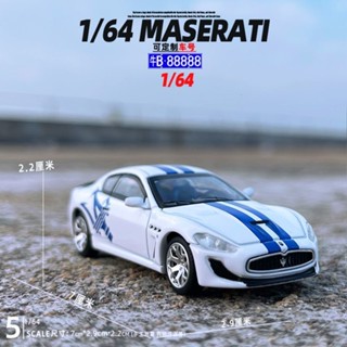 1:64 Maserati GT9 ของเล่นสะสม สําหรับเด็กผู้ชาย โมเดลรถยนต์