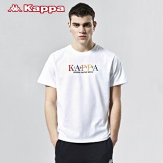 K KAPPA เสื้อยืดแขนสั้น พิมพ์ลาย แฟชั่นฤดูใบไม้ผลิ ฤดูร้อน สําหรับผู้ชาย K0A12TD11D