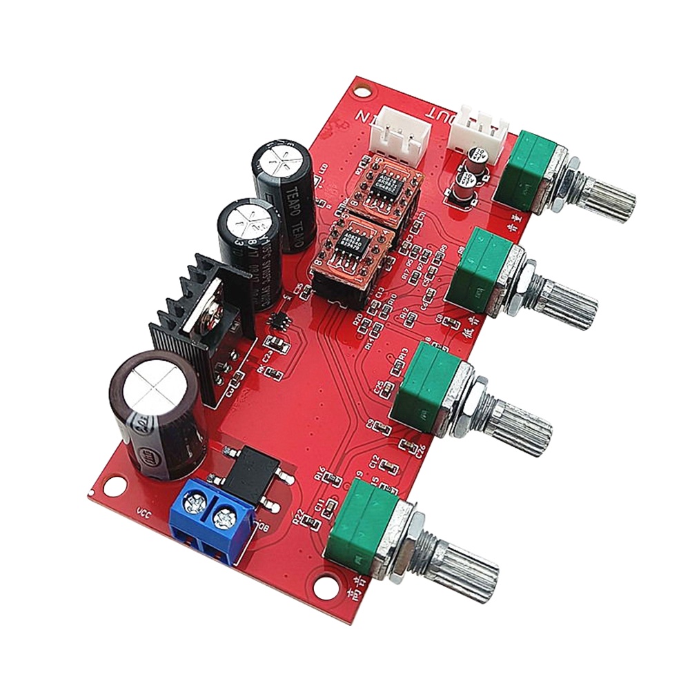 Pcbfun Ad828 บอร์ดขยายเสียงสเตอริโอ Hifi ควบคุมระดับเสียง