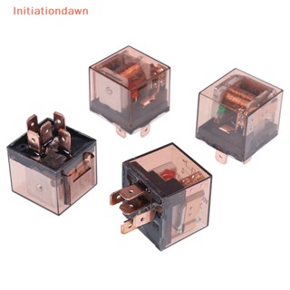 [Initiationdawn] รีเลย์ควบคุมยานยนต์ กันน้ํา 12 24V 100A 4 5Pin SPDT