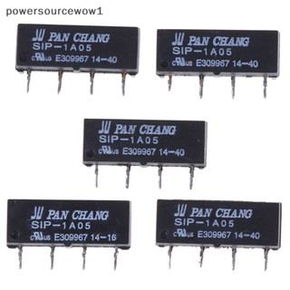 Wow สวิตช์รีเลย์ 4pin 5v sip-1a05 สําหรับแพนชาง 5 ชิ้น