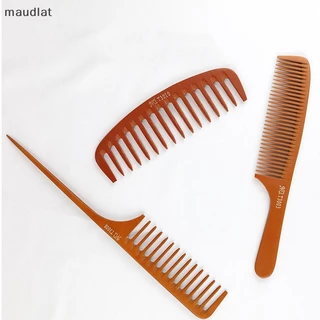 Maud แปรงหวีผมไม้ ป้องกันไฟฟ้าสถิตย์ 1 ชิ้น EN