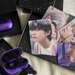 R175 BTS Edition TWS หูฟังบลูทูธไร้สาย กันน้ํา Galaxy Buds PLUS ชุดหูฟังสเตอริโอกีฬา พร้อมกล่องชาร์จ สําหรับโทรศัพท์มือถือ