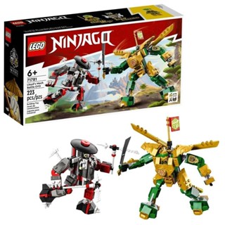 Lego ตัวต่อเลโก้ Ninjago 71781 Lloyds Mech Battle EVO Age 6+ 223 ชิ้น