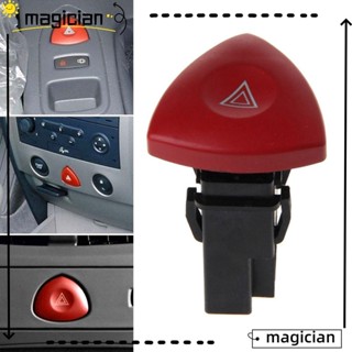 Mag ปุ่มสวิตช์เตือนฉุกเฉิน DIY สําหรับ Renault Laguna Trafic Vauxhall Hazard Warning