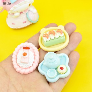 Thlittle จานอาหาร ขนาดเล็ก อุปกรณ์เสริม สําหรับบ้านตุ๊กตา DIY