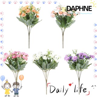 DAPHNE ช่อดอกไม้ประดิษฐ์ 20 ดอก สไตล์ยุโรป สําหรับประดับงานแต่งงาน เจ้าสาว