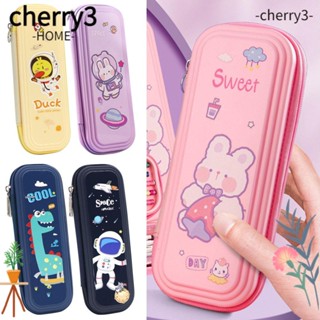 Cherry3 กระเป๋าเครื่องเขียน กระเป๋าดินสอ ลายการ์ตูน จุของได้เยอะ สําหรับนักเรียน